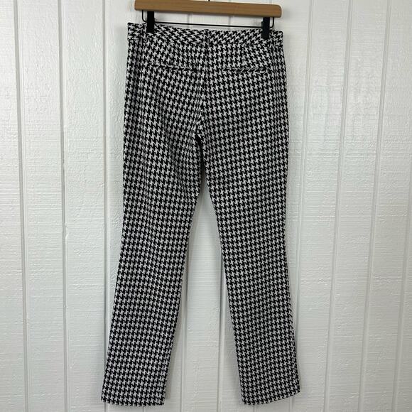 Express Black and White Houndstooth Pants - Picture 5 of 7